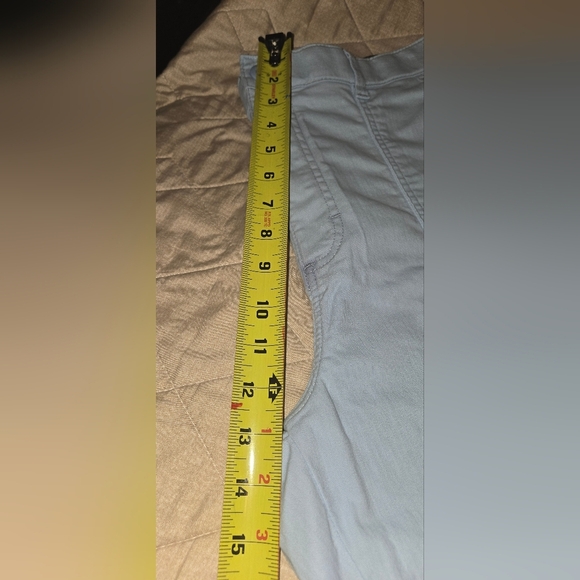 Lee Light Blue Cropped Pants B1 - Picture 5 of 10